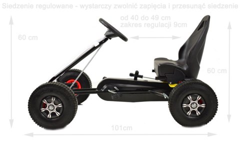 NAJNOWSZY GOKART NA POMPOWANYCH KOŁACH, PRZESUWANE SIEDZENIE, POMPOWANE KOŁĄ/2032B Import SUPER-TOYS NAJNOWSZY GOKART NA POMPOWANYCH KOŁACH, PRZESUWANE SIEDZENIE, POMPOWANE KOŁĄ/2032B Import SUPER-TOYS