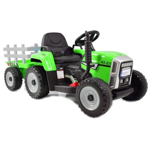 SUPER TRAKTOR BLOW - NA AKUMULATOR Z PRZYCZEPĄ, MIĘKKIE KOŁA, MIEKKIE SIEDZENIE, PILOT/XMX611 Import SUPER-TOYS SUPER TRAKTOR BLOW - NA AKUMULATOR Z PRZYCZEPĄ, MIĘKKIE KOŁA, MIEKKIE SIEDZENIE, PILOT/XMX611 Import SUPER-TOYS