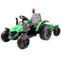 SUPER TRAKTOR TRUCK Z PRZYCZEPĄ I KOGUTEM, MIĘKKIE KOŁA, MIĘKKIE SIEDZENIE, PILOT/HZB200 Import SUPER-TOYS