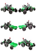 SUPER TRAKTOR TRUCK Z PRZYCZEPĄ I KOGUTEM, MIĘKKIE KOŁA, MIĘKKIE SIEDZENIE, PILOT/HZB200 Import SUPER-TOYS