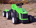 TRAKTOR NA AKUMULATOR Z PRZYCZEPĄ/TR1908T Import SUPER-TOYS
