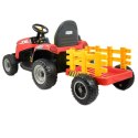 SUPER TRAKTOR LABOR- NA AKUMULATOR Z PRZYCZEPĄ I KIPREM/BBH030 Import SUPER-TOYS