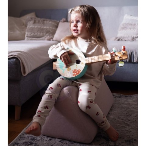 TOOKY TOY Drewniane Banjo Nauka Gry Dla Dzieci z Motywem Morza Tooky Toy TOOKY TOY Drewniane Banjo Nauka Gry Dla Dzieci z Motywem Morza Tooky Toy