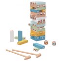 TOOKY TOY Gra Zręcznościowa "Chwiejąca się Wieża" Zwierzęta 82 el. Tooky Toy