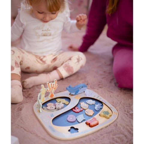 TOOKY TOY Złowić Rybkę Gra Zręcznościowa Układanka Montessori Tooky Toy TOOKY TOY Złowić Rybkę Gra Zręcznościowa Układanka Montessori Tooky Toy