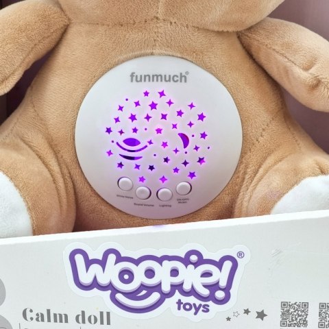 WOOPIE BABY Przytulanka Usypiacz Projektor 2w1 Miś - 10 Kołysanek Woopie Baby WOOPIE BABY Przytulanka Usypiacz Projektor 2w1 Miś - 10 Kołysanek Woopie Baby