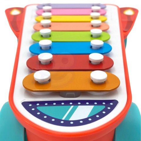 WOOPIE BABY Cymbałki Rakieta Kosmiczna Niebieska 18m+ Woopie Baby WOOPIE BABY Cymbałki Rakieta Kosmiczna Niebieska 18m+ Woopie Baby