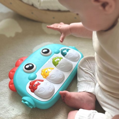 WOOPIE BABY Dino Pianino dla Niemowląt 0+ Woopie Baby WOOPIE BABY Dino Pianino dla Niemowląt 0+ Woopie Baby