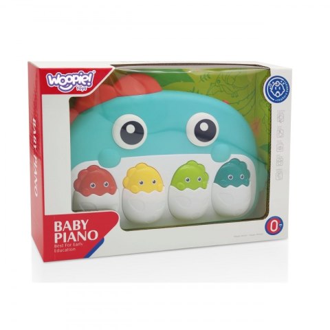 WOOPIE BABY Dino Pianino dla Niemowląt 0+ Woopie Baby WOOPIE BABY Dino Pianino dla Niemowląt 0+ Woopie Baby