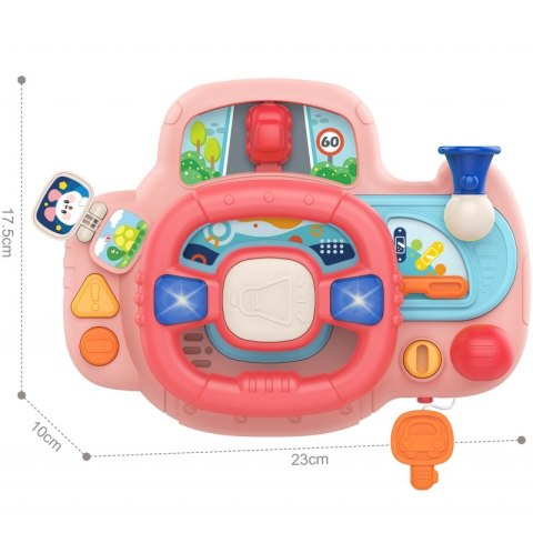 WOOPIE BABY Kierownica Samochodowa Interaktywna z Swiatłami Dźwiękiem Woopie Baby WOOPIE BABY Kierownica Samochodowa Interaktywna z Swiatłami Dźwiękiem Woopie Baby