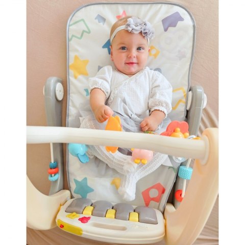 WOOPIE BABY Mata z Pałąkiem Pchacz 2w1 Pianinko Woopie Baby WOOPIE BABY Mata z Pałąkiem Pchacz 2w1 Pianinko Woopie Baby