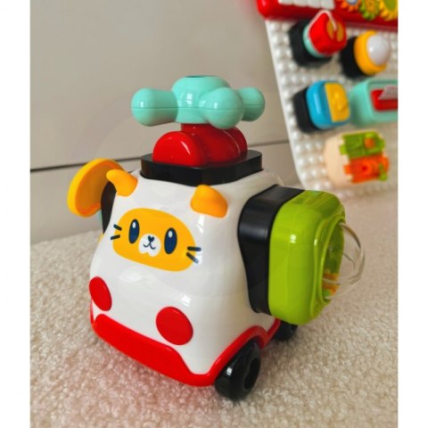 WOOPIE BABY Montessori Tablica Manipulacyjna Kolorowy Panel Aktywności Woopie Baby WOOPIE BABY Montessori Tablica Manipulacyjna Kolorowy Panel Aktywności Woopie Baby
