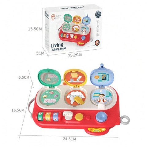 WOOPIE BABY Odkryj i Sprawdź Zabawka Manipulacyjna Edukacyjna Woopie Baby WOOPIE BABY Odkryj i Sprawdź Zabawka Manipulacyjna Edukacyjna Woopie Baby