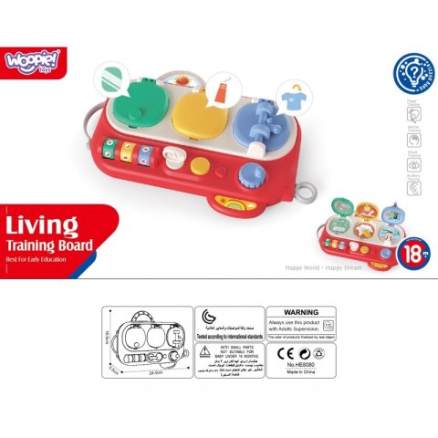 WOOPIE BABY Odkryj i Sprawdź Zabawka Manipulacyjna Edukacyjna Woopie Baby WOOPIE BABY Odkryj i Sprawdź Zabawka Manipulacyjna Edukacyjna Woopie Baby