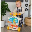 WOOPIE BABY Pchacz Chodzik Stolik Edukacyjny Hulajnoga Jeździk 4w1 Woopie Baby