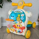 WOOPIE BABY Pchacz Chodzik Stolik Edukacyjny Hulajnoga Jeździk 4w1 Woopie Baby