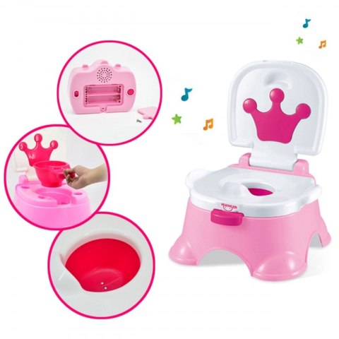 WOOPIE BABY Pierwszy Nocnik dla Dziecka z Muzyką 3w1 Krzesełko Stopień Woopie Baby WOOPIE BABY Pierwszy Nocnik dla Dziecka z Muzyką 3w1 Krzesełko Stopień Woopie Baby