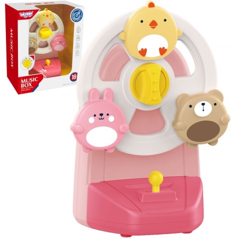 WOOPIE BABY Pozytywka Karuzela Zwierzęta Zabawka Muzyczna Edukacyjna Woopie Baby WOOPIE BABY Pozytywka Karuzela Zwierzęta Zabawka Muzyczna Edukacyjna Woopie Baby