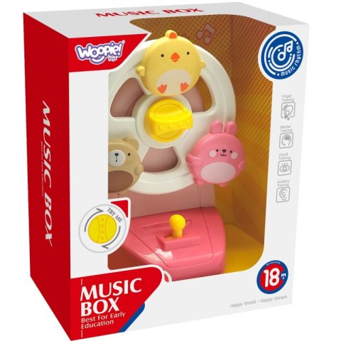 WOOPIE BABY Pozytywka Karuzela Zwierzęta Zabawka Muzyczna Edukacyjna Woopie Baby WOOPIE BABY Pozytywka Karuzela Zwierzęta Zabawka Muzyczna Edukacyjna Woopie Baby