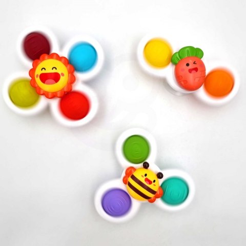 WOOPIE BABY Spiner Zabawka Sensoryczna Edukacyjna 3w1 Woopie Baby WOOPIE BABY Spiner Zabawka Sensoryczna Edukacyjna 3w1 Woopie Baby