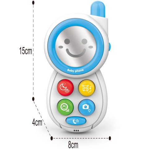WOOPIE BABY Telefonik Interaktywny Komórka z Dźwiękami Woopie Baby WOOPIE BABY Telefonik Interaktywny Komórka z Dźwiękami Woopie Baby