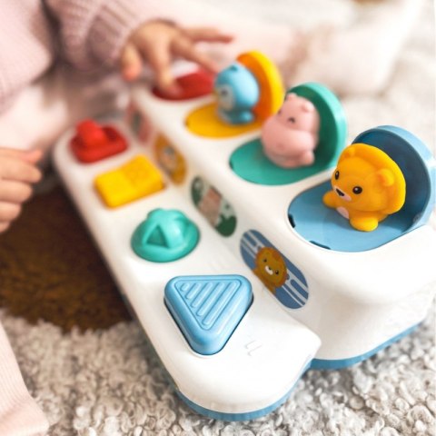 WOOPIE BABY Zabawka Edukacyjna Wyskakujące Zwierzątka POP-UP Woopie Baby WOOPIE BABY Zabawka Edukacyjna Wyskakujące Zwierzątka POP-UP Woopie Baby