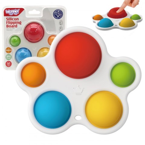 WOOPIE BABY Zabawka Sensoryczna Gryzak Antystresowy POP IT Montessori Woopie Baby WOOPIE BABY Zabawka Sensoryczna Gryzak Antystresowy POP IT Montessori Woopie Baby