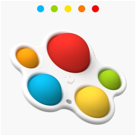 WOOPIE BABY Zabawka Sensoryczna Gryzak Antystresowy POP IT Montessori Woopie Baby WOOPIE BABY Zabawka Sensoryczna Gryzak Antystresowy POP IT Montessori Woopie Baby