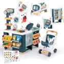 SMOBY Maximarket Wózek Elektroniczną Kasą ze Skanerem Waga i Lodówka Smoby SMOBY Maximarket Wózek Elektroniczną Kasą ze Skanerem Waga i Lodówka Smoby