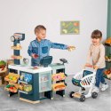 SMOBY Maximarket Wózek Elektroniczną Kasą ze Skanerem Waga i Lodówka Smoby SMOBY Maximarket Wózek Elektroniczną Kasą ze Skanerem Waga i Lodówka Smoby