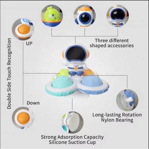 WOOPIE BABY Kosmiczny Spinner Pop-it Zabawka Sensoryczna Wymienne 3 szt. Woopie Baby WOOPIE BABY Kosmiczny Spinner Pop-it Zabawka Sensoryczna Wymienne 3 szt. Woopie Baby