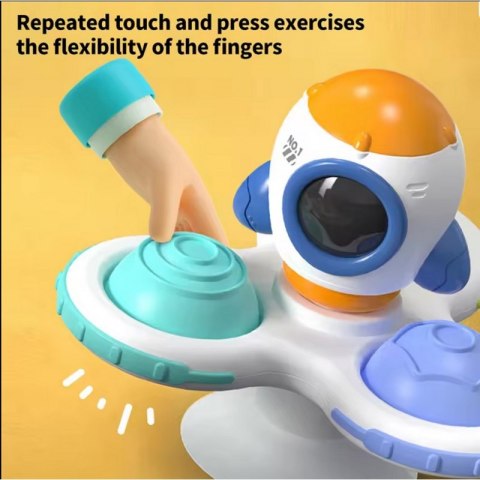 WOOPIE BABY Kosmiczny Spinner Pop-it Zabawka Sensoryczna Wymienne 3 szt. Woopie Baby WOOPIE BABY Kosmiczny Spinner Pop-it Zabawka Sensoryczna Wymienne 3 szt. Woopie Baby