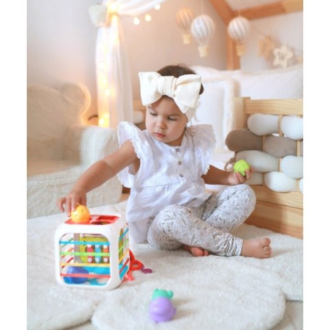 WOOPIE BABY Sensoryczna Edukacyjna Kostka Aktywności Woopie Baby WOOPIE BABY Sensoryczna Edukacyjna Kostka Aktywności Woopie Baby