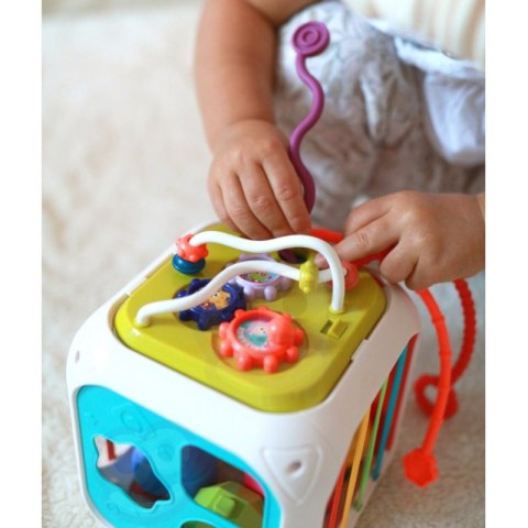 WOOPIE BABY Sensoryczna Edukacyjna Kostka Aktywności Woopie Baby WOOPIE BABY Sensoryczna Edukacyjna Kostka Aktywności Woopie Baby