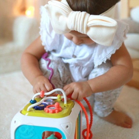 WOOPIE BABY Sensoryczna Edukacyjna Kostka Aktywności Woopie Baby WOOPIE BABY Sensoryczna Edukacyjna Kostka Aktywności Woopie Baby