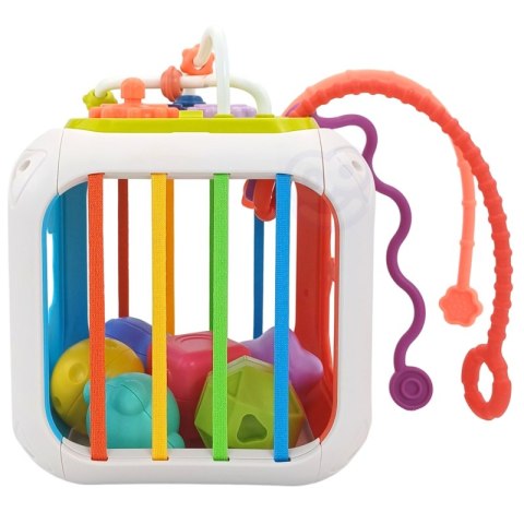 WOOPIE BABY Sensoryczna Edukacyjna Kostka Aktywności Woopie Baby WOOPIE BABY Sensoryczna Edukacyjna Kostka Aktywności Woopie Baby