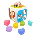 WOOPIE BABY Sensoryczna Edukacyjna Kostka Aktywności Woopie Baby