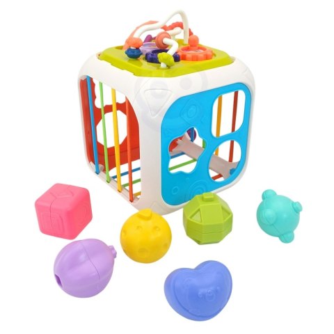 WOOPIE BABY Sensoryczna Edukacyjna Kostka Aktywności Woopie Baby WOOPIE BABY Sensoryczna Edukacyjna Kostka Aktywności Woopie Baby