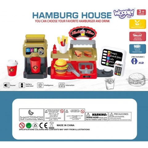 WOOPIE Fast Food XXL Sklep Restauracja Kasa + Dystrybutor Napojów Woopie WOOPIE Fast Food XXL Sklep Restauracja Kasa + Dystrybutor Napojów Woopie