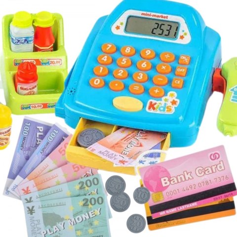 WOOPIE Kasa Sklepowa z Półką i Akcesoriami Woopie WOOPIE Kasa Sklepowa z Półką i Akcesoriami Woopie