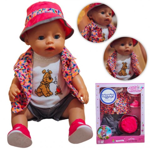 WOOPIE ROYAL Kolorowe Ubranko dla Lalki Piesek Kurteczka Czapeczka 43-46 cm Woopie Royal WOOPIE ROYAL Kolorowe Ubranko dla Lalki Piesek Kurteczka Czapeczka 43-46 cm Woopie Royal
