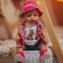 WOOPIE ROYAL Kolorowe Ubranko dla Lalki Piesek Kurteczka Czapeczka 43-46 cm Woopie Royal WOOPIE ROYAL Kolorowe Ubranko dla Lalki Piesek Kurteczka Czapeczka 43-46 cm Woopie Royal