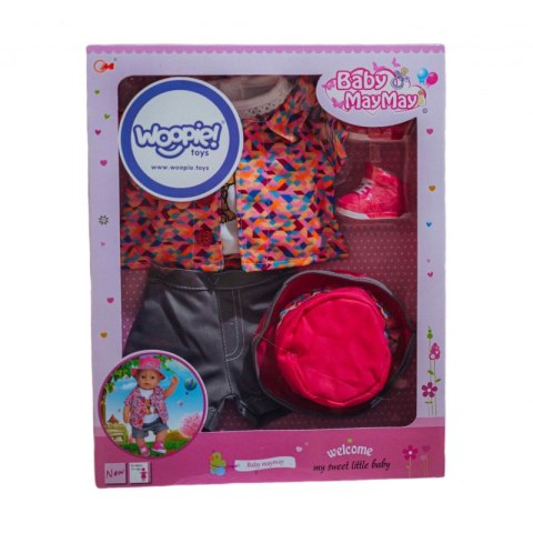 WOOPIE ROYAL Kolorowe Ubranko dla Lalki Piesek Kurteczka Czapeczka 43-46 cm Woopie Royal WOOPIE ROYAL Kolorowe Ubranko dla Lalki Piesek Kurteczka Czapeczka 43-46 cm Woopie Royal