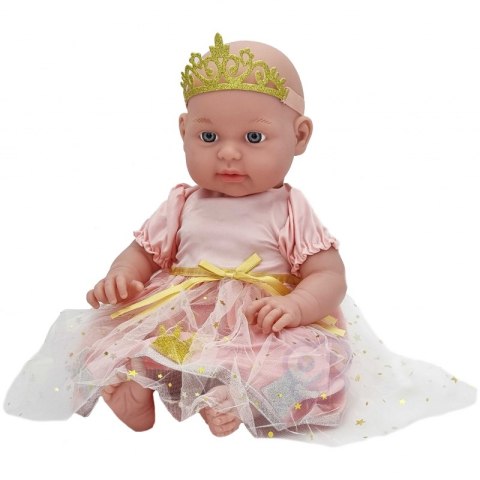 WOOPIE ROYAL Ubranko dla Lalki Zestaw Królewny Suknia + Korona 43-46 cm Woopie Royal WOOPIE ROYAL Ubranko dla Lalki Zestaw Królewny Suknia + Korona 43-46 cm Woopie Royal