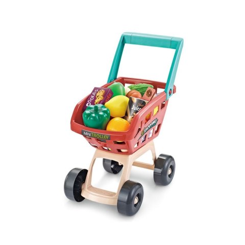WOOPIE Sklep Supermarket z Wózkiem Sklepowym Waga Kasa Skaner + 48 Akc. Woopie WOOPIE Sklep Supermarket z Wózkiem Sklepowym Waga Kasa Skaner + 48 Akc. Woopie