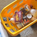 WOOPIE Sklep Supermarket z Wózkiem Waga Kasa Skaner + 48 Akc. Woopie