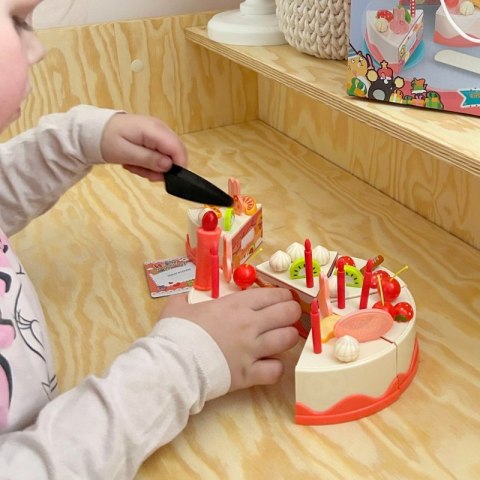 WOOPIE Tort Urodzinowy do Krojenia Świeczki Owoce 40 el. Woopie WOOPIE Tort Urodzinowy do Krojenia Świeczki Owoce 40 el. Woopie