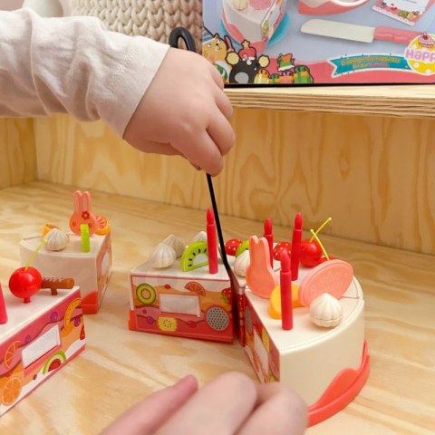 WOOPIE Tort Urodzinowy do Krojenia Świeczki Owoce 40 el. Woopie WOOPIE Tort Urodzinowy do Krojenia Świeczki Owoce 40 el. Woopie