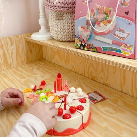 WOOPIE Tort Urodzinowy do Krojenia Świeczki Owoce 40 el. Woopie WOOPIE Tort Urodzinowy do Krojenia Świeczki Owoce 40 el. Woopie