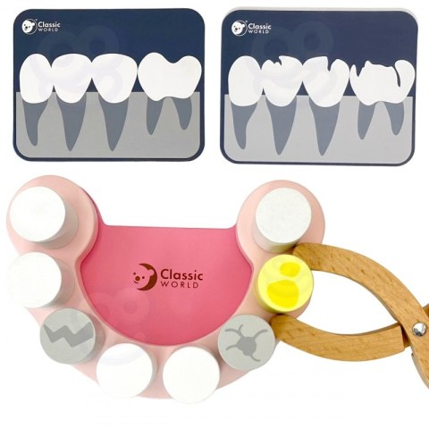 CLASSIC WORLD Zestaw Małego Dentysty Walizka Lekarza 18 el. Classic World CLASSIC WORLD Zestaw Małego Dentysty Walizka Lekarza 18 el. Classic World